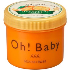 HOUSE OF ROSE Oh! Baby 身體柔膚磨砂膏 橘子薑味, 350g, 1個