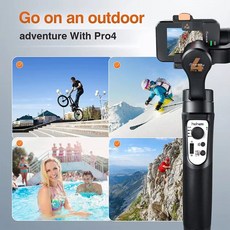 호환 Hohem iSteady Pro 4 11 액션캠용 짐벌 안정기 핸드헬드 9 8 7 6Osmo Action, 01 hohem iSteady Pro 4, 1.hohem iSteady Pro 4, 1개