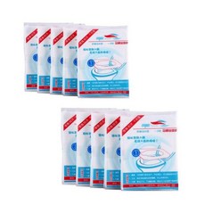 쿠몽 휴대용 변기커버 포켓용 일회용변기커버100매, 화이트, 100매