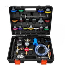 부동액교환기 압력계 진공주입기 자동차 에어 빼기, A. 충진 및 누출 감지 겸용 28개 세트
