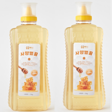 출출허니 100% 국내산 순수 사양벌꿀, 2개, 2kg