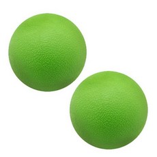 이츠라이프 A타입 베이직 라크로스 마사지볼, 그린, 2개