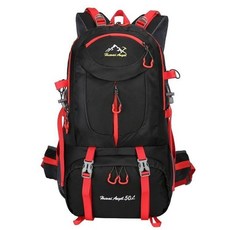 Huwai Angel 登山健行戶外背包, 黑色,40升