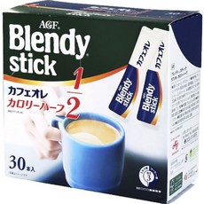에이지에프 블렌디 스틱 카페오레 칼로리 하프 인스턴트 커피, 5.7g, 30개입, 1개