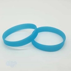 실리콘 야광팔찌 블루 미아방지팔찌, 1
