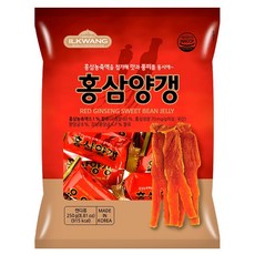 일광제과 홍삼양갱, 250g, 6개
