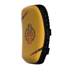 FIGHTBRO【原廠代理．現貨】專業大腳靶 泰拳拳擊腳靶踢靶 防滑減震 多色 踢靶 泰拳靶 跆拳道踢靶 搏擊, 黃色（單只）高密度1.2KG, 1個