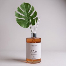 플로너스 플로아 프리미엄 디퓨저 호텔 대용량 퍼퓸 리필사용가능, 1개, 500ml, 플라워 샵