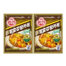 오뚜기 백세 발효 강황 카레 순한맛, 80g, 16개