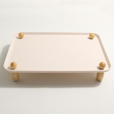 드림계곡 반려동물 식탁 강아지 고양이 높이 증가 식기 매트, 1개, 핑크색