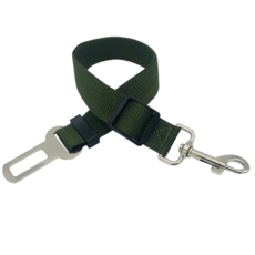 강아지안전벨트 충격방지 강아지 차량용 안전벨트 강아지 여밈 길이 조절 강아지 멜빵, 녹색, 32-62cm