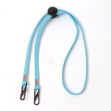 팽이네K 끈조절 마스크 스트랩 블루