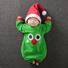 兒童耶誕老人連身衣