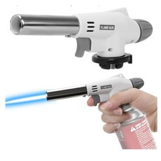 (1+1특가상품)토치 가정 캠핑 요리 원터치 점화 가스, 1개, 단품