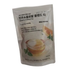 MUJI 꽃과 열매의 향을 담은 민트&플로랄 블렌드 티, 3개, 1.5g, 8개입