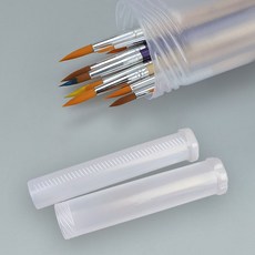 원형 붓통 화구박스 도면보관 사군자 도면통 서예