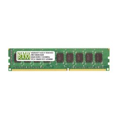 8GB (1x8GB) DDR3-1333MHz PC3-10600 ECC UDIMM 2Rx8 1.5V 언버퍼드 메모리 마더보드