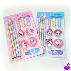 PS 연필보호캡 캐릭터연필 마이멜로디 학교사무용품 연필뚜껑