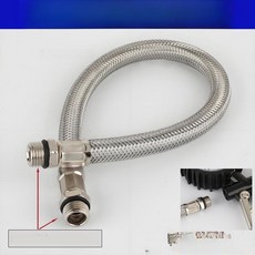 에어흡입기 초강력 청소기 공압 핸디 집진 세차 산업용, 2헤드 1m 강선, 기본 모델명/품번