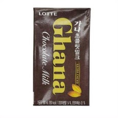 가나 초콜렛 드링크, 190ml, 96개