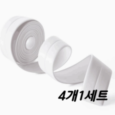 비니오 욕실 주방 틈새 방수테이프 곰팡이 방지 코너 실링 테이프, 4개
