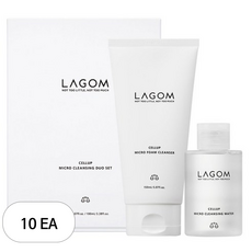 라곰 셀럽 마이크로 클렌징 듀오, 10세트