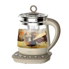 LAPOLO 1.6L 多功能玻璃養生壺/快煮壺/萬用養生烹煮壺/養生壺/泡茶機 LA-2689, 養生壺一個