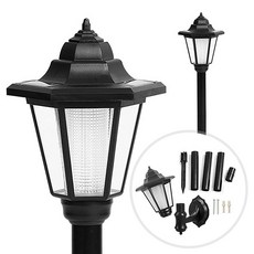 ZIO-BIZ 고휘도 LED 태양광정원등 감성조명 / LED 태양광 태양열 정원등 조명 가로등 잔디등 센서등 전등 조명등 야외조명 야외전등 테라스등 외등