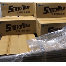 台灣製造 工業用膠膜 PE膜 工業膠膜 伸縮膜 棧板膜 保鮮膜 PE膜 纏繞膜 保潔膠膜, 1個, 1箱4支（最多可下二箱）