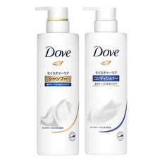 도브 모이스처 케어 컨디셔너 500g + 샴푸 500g, 1세트