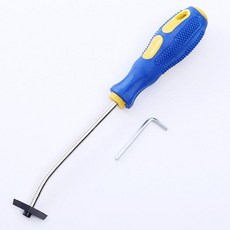 타일 보수 제거 칼 벽면 바닥 리모델링 시공 도구, 줄눈제거기-팁형, 1개