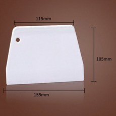 생선 모양 실리콘 밀이삭 7중 전기 장갑 MYFULLY 논스틱 방지 내성 로지 LFM, 미디엄 스크레이퍼 2개