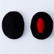 睡覺專用搖粒絨單耳保暖耳罩，側睡隔音耳罩，男女分體耳包，冬季保暖耳捂, 黑色貂絨, 1個