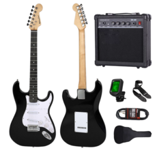 롤링소울 [20W스피커포함] 일렉기타 앰프 세트 입문용 패키지 학생용 초보용 전자기타, 1개, 블랙, ST01
