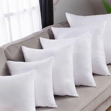 거실 침실 소파 침대 장식용 순면 충전재 쿠션 속 내장재 압축 포장 쿠션 충전솜, 1개, 50 x 50