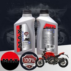 몬스터 821 바이크 전용 4T MAX 10w40 합성엔진오일 1L 1병, 1개