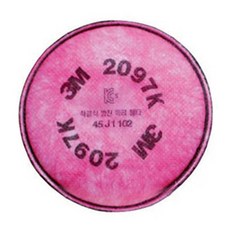 3M 특급 방진필터 2097K, 2개