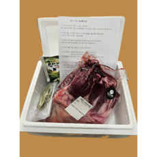 [광희네염소] 국내산 염소고기 지육 보신용 수육용 염소탕 (갈비+등심+배받이), 1개, 2kg