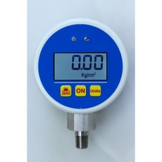 勁力空壓機械 白鐵不鏽鋼數位顯示壓力錶 數顯壓力錶 電子壓力錶 高精度 台灣製 附發票, 1個, 立式