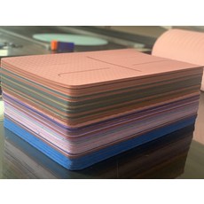 휴대폰 링 라이트 유튜브 요가매트 필요가매트 필라테스 매트 보조 미끄럼 가 평면 휴대용, 01 약간의 결함 색상 랜덤 6mm