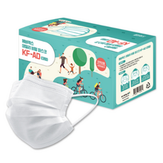에버렉스KF-AD비말차단마스크 숨쉬기편한 데일리 100매입, 50매입, 2개