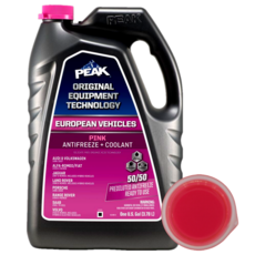 피크 유럽차용 50:50 장수명 핑크 부동액 아우디 폭스바겐 랜드로버 볼보 포르쉐 등 미국 직수 3.8L, 1개