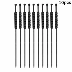 스노우체인10/20PCS 겨울 스노우 타이어 체인 오토바이 자전거 용 미끄럼 방지 비상 휠 케이블 도구, 04 red-2