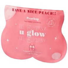 Peachup u glow 藍銅胜肽瞬效緊緻翹臀膜 鬆弛細紋屁屁必備, 1個