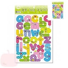 MP 영어소문자 펠트자석교구 문자류 알파벳자석놀이세트, 1개