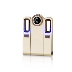 HONGJIN 智能速乾烘鞋器，360°熱風循環，一鍵控制，可折疊，壁掛/平台兩用, 杏色, CVF