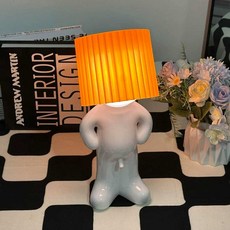 재미있는 무드등 수줍은 신박한 수면등 웃긴 독특한 조명 1개 녹색, 버건디 (새롭게 업그레이드된 충전모델) × 1개