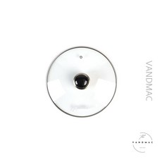 경질냄비 유리뚜껑 21cm 주방용 브이앤맥 내열 유리뚜껑