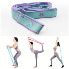 케이옵티마 스트레칭 근력강화 요가밴드, 1개, 04.민트퍼플