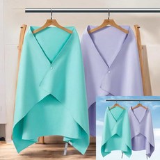 무지 극세사 똑딱이버튼 비치타올 (대) 골프용초극세사가운타올 대형똑딱이극세사비치타올 콜라트리 대형워터파크용타올